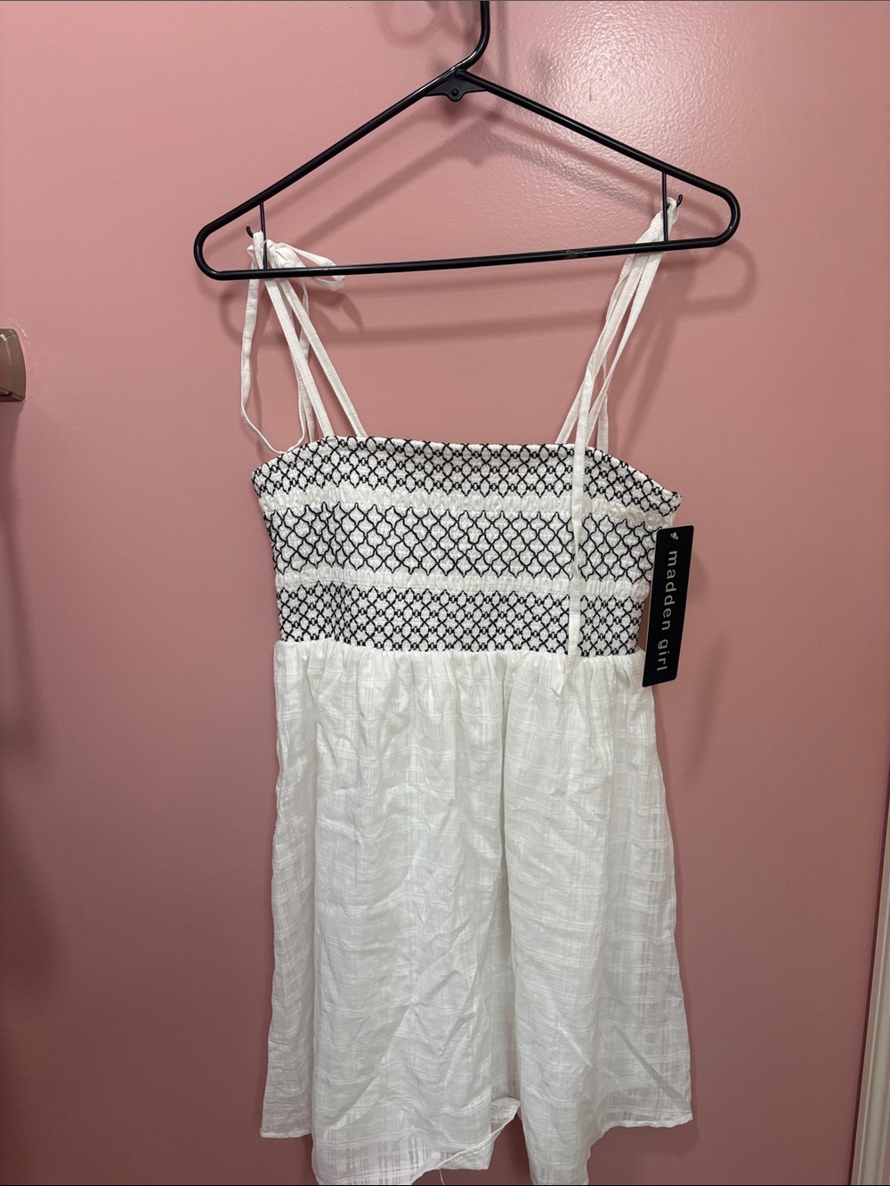 Madden Girl White Dress with Tag